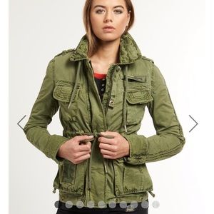 NWOT Superdry Limited Edition Flag Jkt Size Small